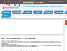 Tablet Screenshot of jlmglas.nl